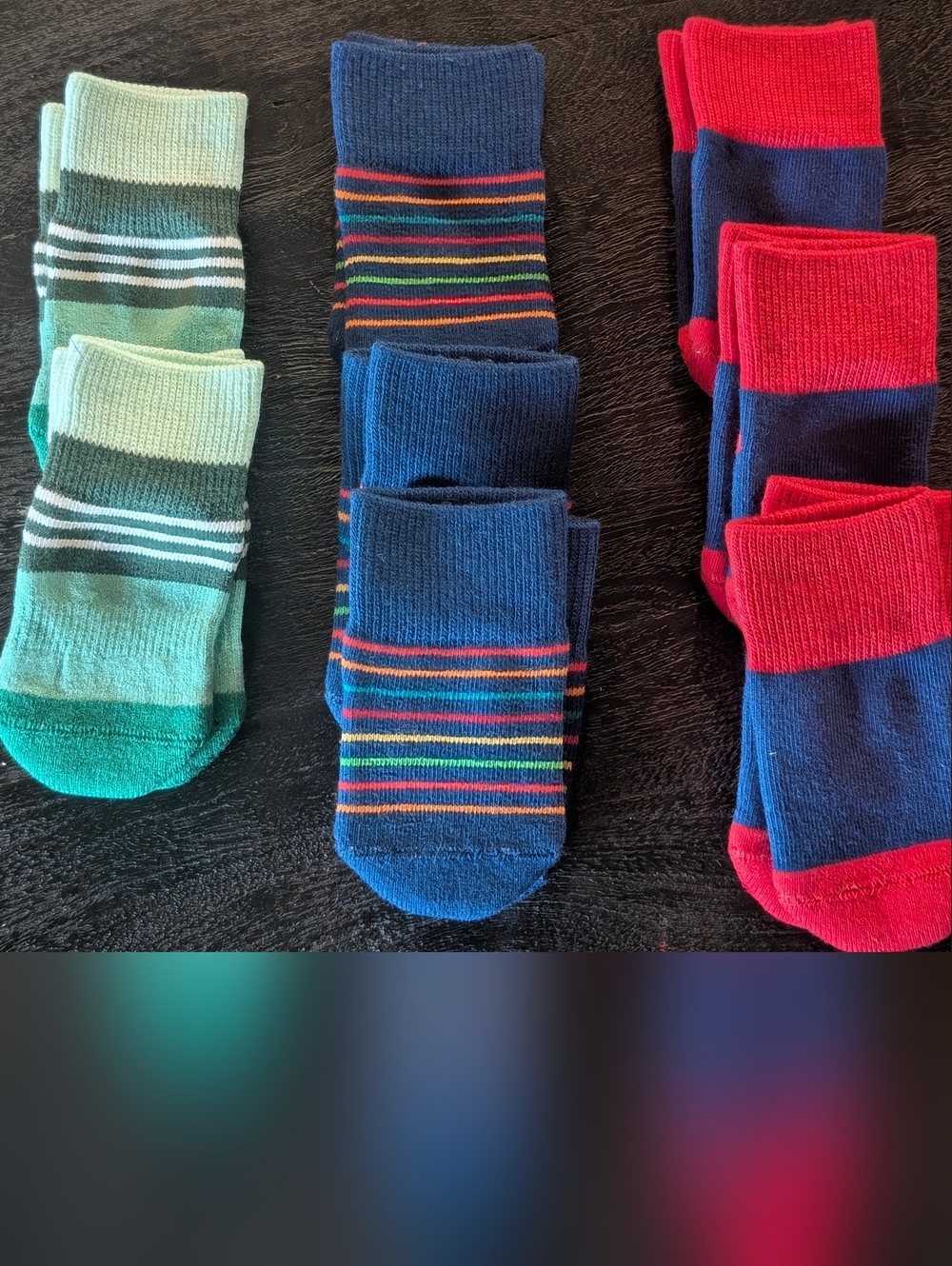 Squid Socks - 8 Pairs, 0-6 Mo